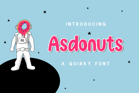 Asdonuts: Elevate Your Campaigns with a Fun and Unique Display Font