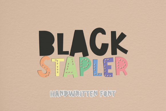 Black Stapler: A Charming Display Font for Web Design