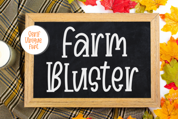 Boost Your Brand with Farm Bluster: A Playful Display Font