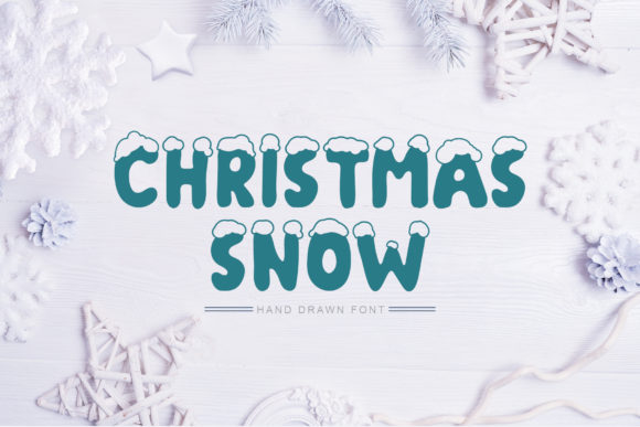 Christmas Snow: The Perfect Font for Winter Branding