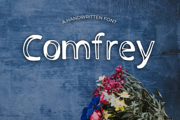 Comfrey: A Modern Display Font for Creative Web Design