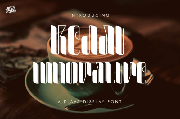 Discover Kedai Innovative: A Trendy Display Font for Creative Campaigns