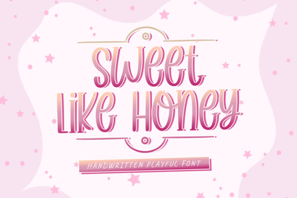 Discover the Charm of Sweet Like Honey Font
