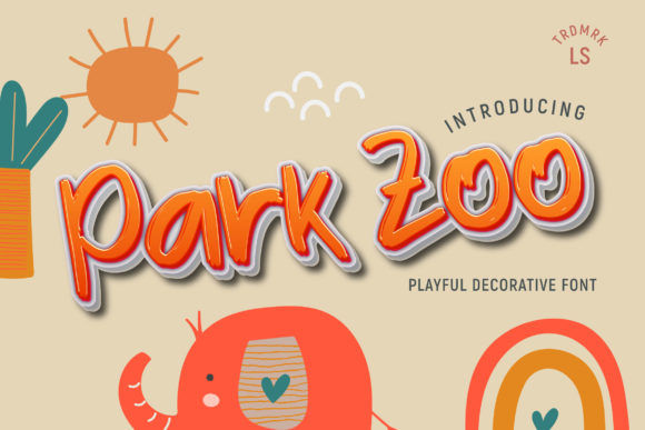 Discover the Playful Charm of Park Zoo Font