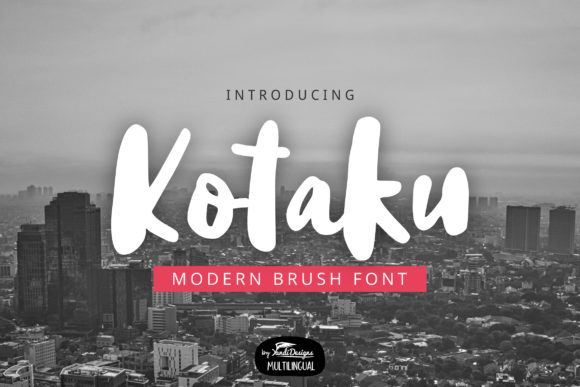 Discover the Whimsical Charm of Kotaku Font