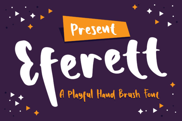Eferett: A Playful Display Font for Engaging Content