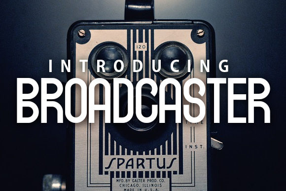 Enhance Your Brand with Broadcaster Font