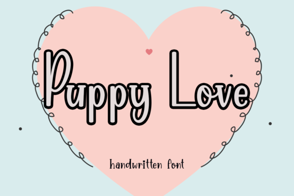 Enhance Your Brand with the Charming Puppy Love Font