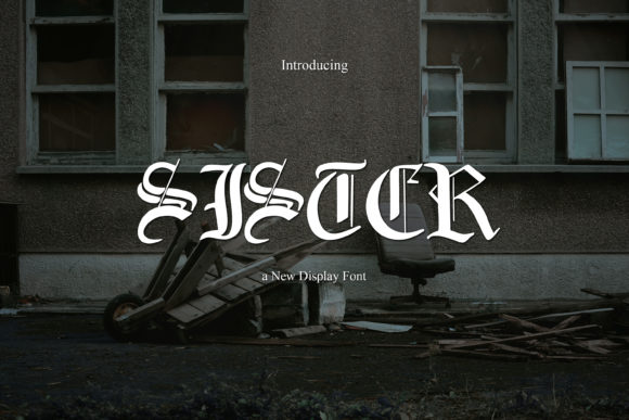 Enhance Your Editorial Design with Sister Font