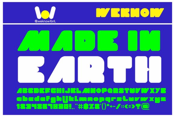 Enhance Your Publication with Made in Earth Font