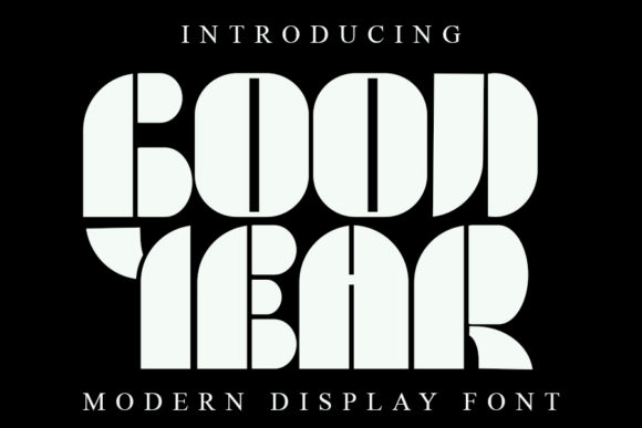 Good Year: A Bold and Trendy Display Font for Creative Makers