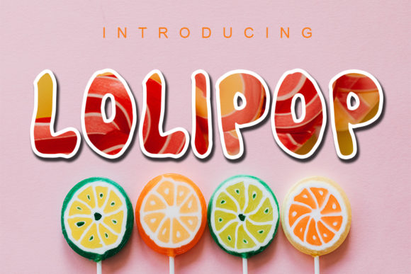 Lolipop: A Modern Display Font for Unique Branding