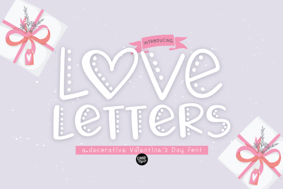 Love Letters: A Sweet and Friendly Display Font for Web Design