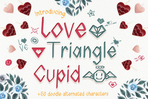 Love Triangle Cupid: A Fun and Charming Font for Makers