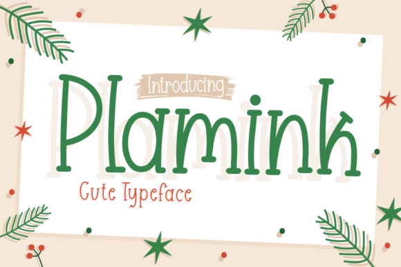 Plamink: A Whimsical Font for Creative Campaigns