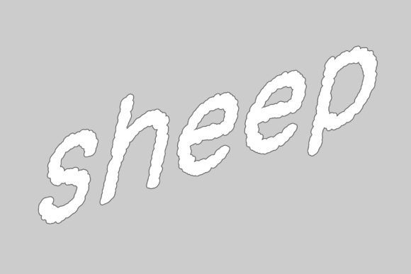 Sheep: A Brittle Display Font for Creative Branding