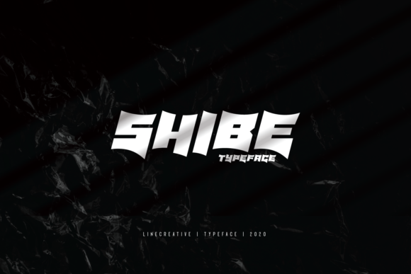 Shibe: A Bold and Thick Display Font for Creative Marketers