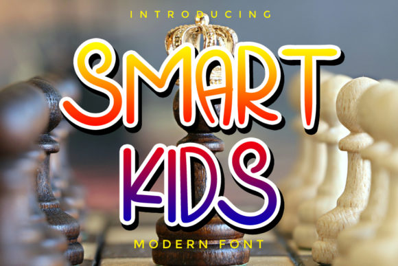 Smart Kids: A Charming Font for Creative Crafters