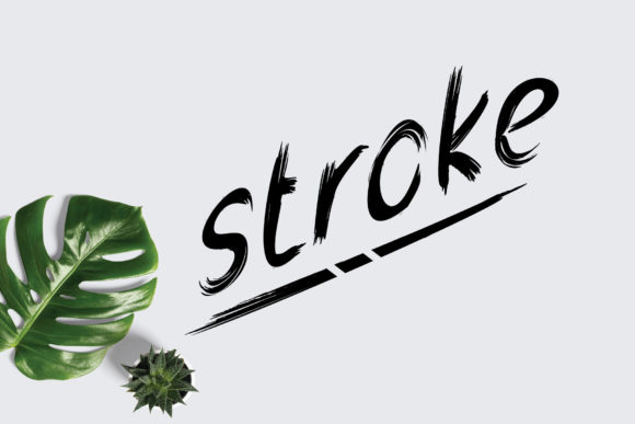 Stroke: A Bold and Thick Display Font for Urban Projects