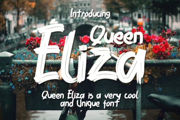 Transform Your Brand with Qeen Eliza: A Trendy Brushed Display Font