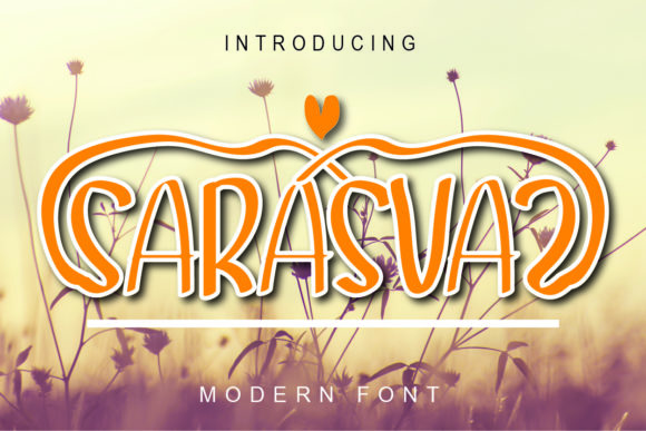 Transform Your Brand with Sarasvaz: A Unique Display Font